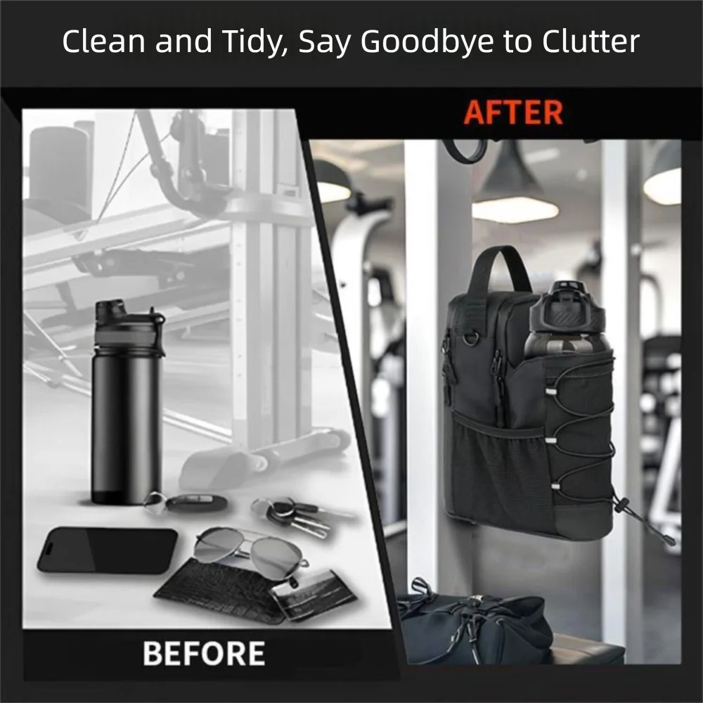 Magnetic Water Bottle Sling Bag